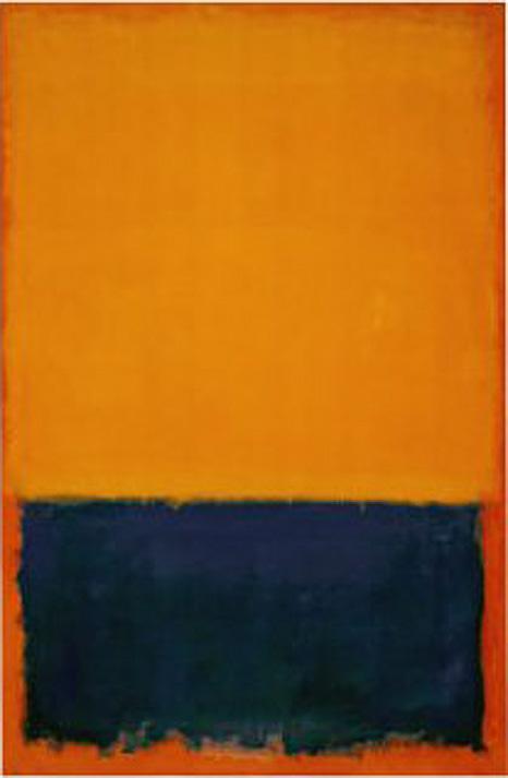 Yellow Blue Orange 1955 painting - Mark Rothko Yellow Blue Orange 1955 art painting